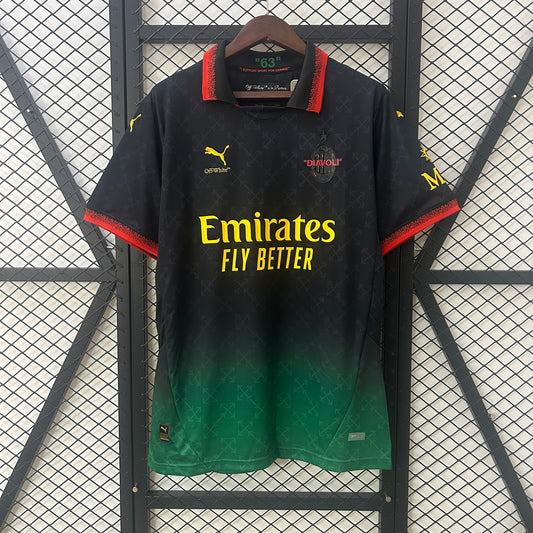 AC Milan x OffWhite Black 25/26